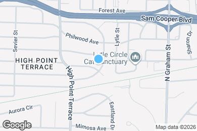 Map image of the property - 3810 Kenwood Ave