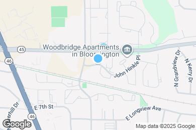 Map image of the property - 3200 E John Hinkle Pl