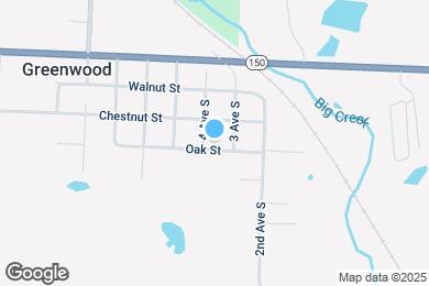 Map image of the property - 308 Oak St