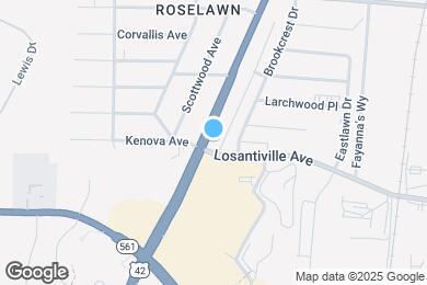 Map image of the property - 7204 Reading Rd