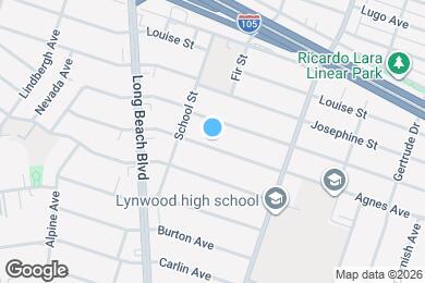 Map image of the property - 3637 Agnes Ave