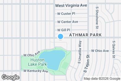 Map image of the property - 2260 W Exposition Ave