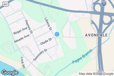 Map image of the property - 1809 Liberia St