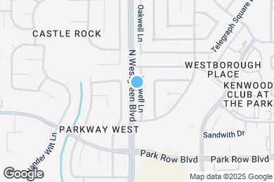 Map image of the property - 1807 Oakwell Ln