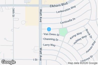 Map image of the property - 3621 Van Owen St