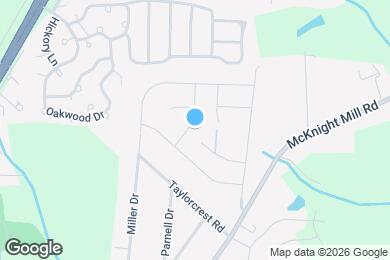 Map image of the property - 3708 Hillrise Dr