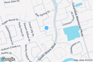 Map image of the property - 3111 Palm Island Cir