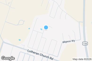 Map image of the property - 2518 Merganser Dr