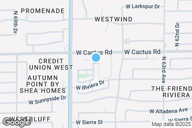 Map image of the property - 12099 N 66th Ave