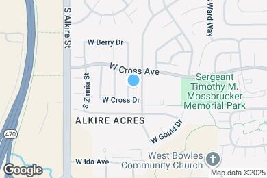 Map image of the property - 5658 S Youngfield Way