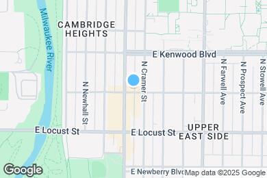 Map image of the property - 1814 E Linnwood Ave