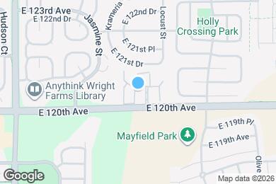 Map image of the property - 12030 Leyden St