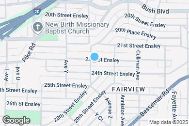 Map image of the property - 2605 23rd St Ensley
