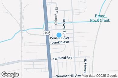 Map image of the property - 2408 Concord Ave