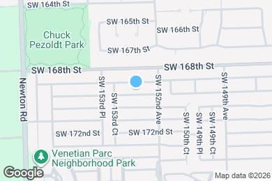 Map image of the property - 15263 SW 169th Ln