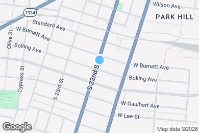 Map image of the property - 1847 Bolling Ave