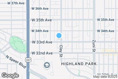 Map image of the property - 3311 N Clay St