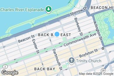 Map image of the property - 128 Marlborough St