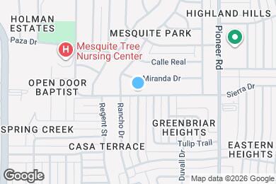 Map image of the property - 717 Sierra Dr