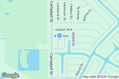 Map image of the property - 1048 Pridgen St