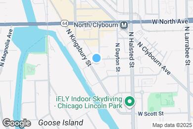 Map image of the property - 901 W Blackhawk St