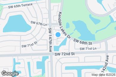 Map image of the property - 6801 SW 147th Ave