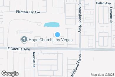 Map image of the property - 1050 E Cactus Ave