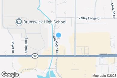 Map image of the property - 1311 Old Eagle Dr