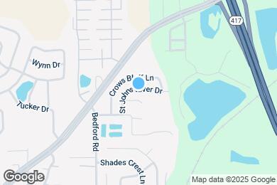 Map image of the property - 757 St Johns River Dr