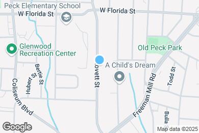 Map image of the property - 1561 Lovett St