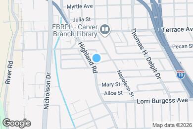 Map image of the property - 1509 Highland Rd