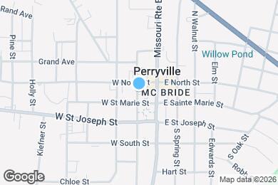 Map image of the property - 115 N Jackson St