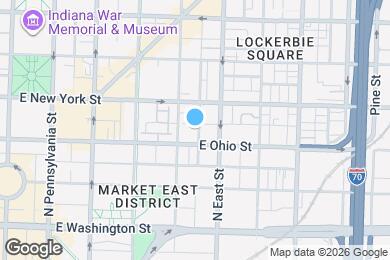 Map image of the property - 216 N Cleveland St