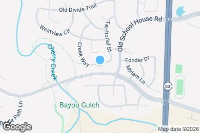 Map image of the property - 5207 Creek Way