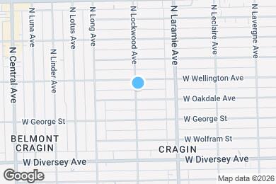 Map image of the property - 2941 N Lockwood Ave