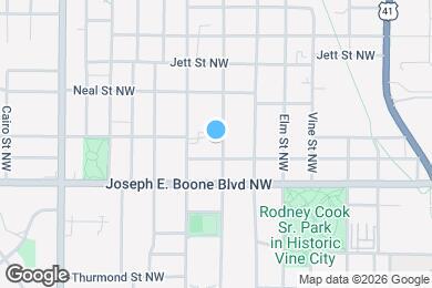 Map image of the property - Room in Single Family Home on Griffin St NW