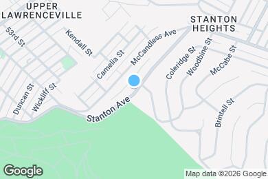 Map image of the property - 4267 Stanton Ave