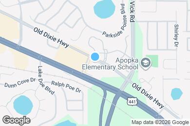 Map image of the property - Orange North Apartments & Villas