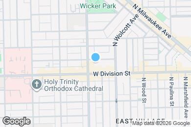 Map image of the property - 1945 W Crystal St
