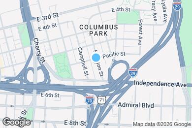 Map image of the property - 556 Harrison St