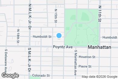 Map image of the property - 1417 Humboldt St