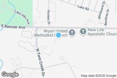 Map image of the property - 1006 Eastside Dr