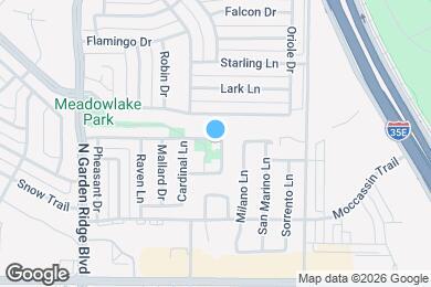 Map image of the property - 2036 Talon Dr