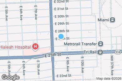 Map image of the property - 858 E 27th St