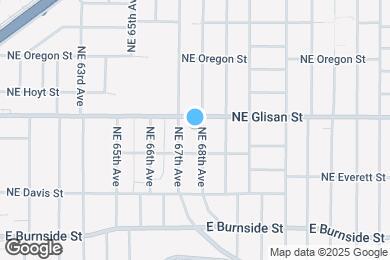 Map image of the property - 445 NE 68th Ave