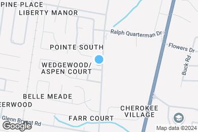 Map image of the property - Wedgewood Apartments