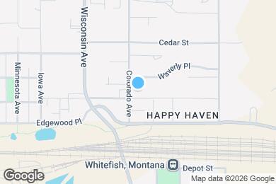 Map image of the property - 105 Colorado Ave