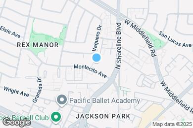 Map image of the property - 1260 Montecito Ave