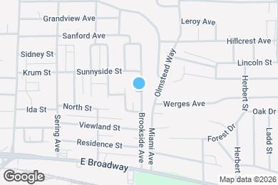Map image of the property - 514 Brookside Ave