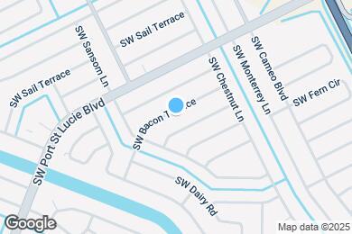 Map image of the property - 602 SW Bacon Ter